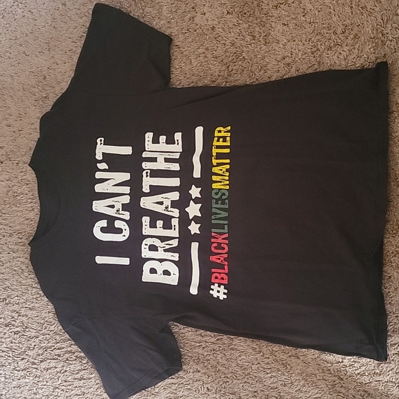 None Other - I Can't Breathe Black Lives Matter Tshirt BLM